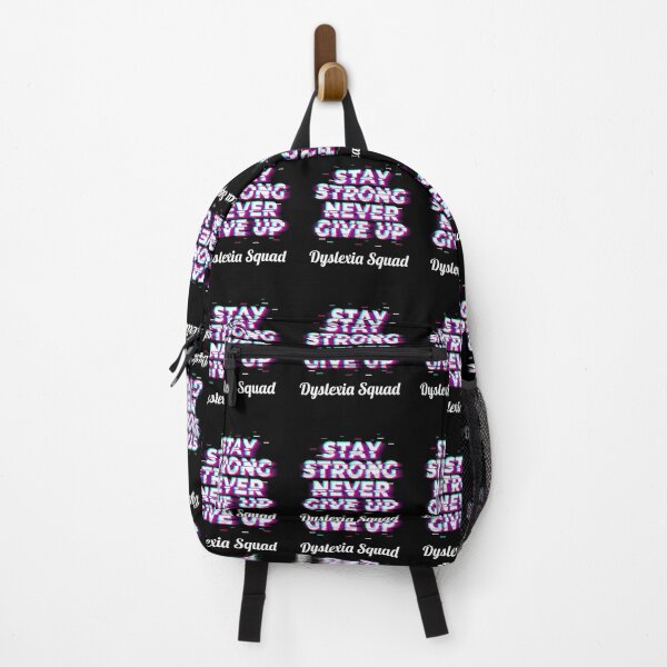Item preview, Stay Strong Never Give Up - Dyslexia Squad - Dyslexia and Neurodiversity Awareness Tee designed and sold by 5lav.