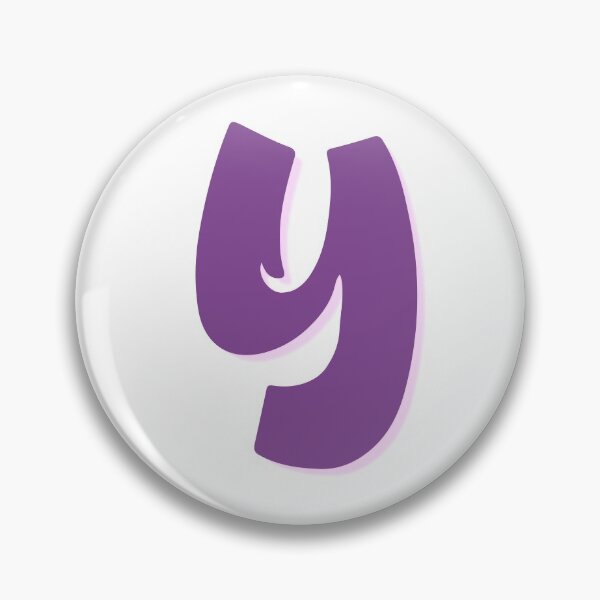 Item preview, Purple Graffiti Letter Y designed and sold by LetterMom.
