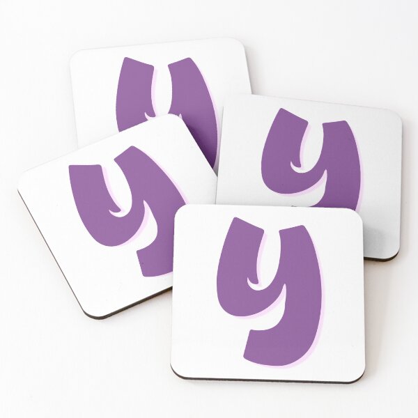 Item preview, Purple Graffiti Letter Y designed and sold by LetterMom.