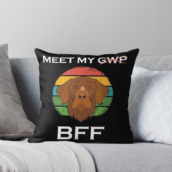 Item preview, Funny Meet My BFF German Wirehaired Pointer Pet Dog Lover product designed and sold by jakehughes2015.