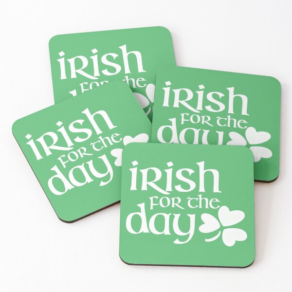 Item preview, Irish for the day-white  designed and sold by artbysusant.