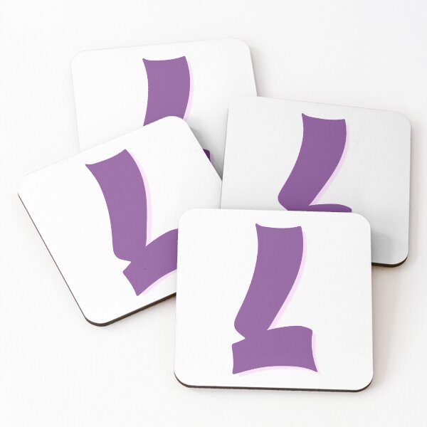 Item preview, Purple Graffiti Letter L designed and sold by LetterMom.