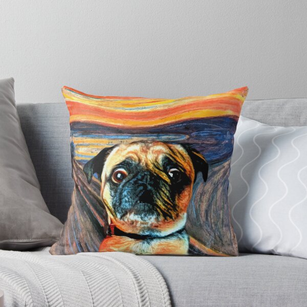 Item preview, El Pug Scream designed and sold by darklordpug.