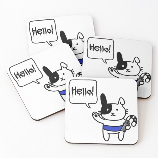Item preview, BunnyKat Hello! designed and sold by kamunity.