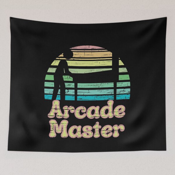 Item preview, Arcade Master, Pinball Retrogaming Sunset designed and sold by Constant Readers.