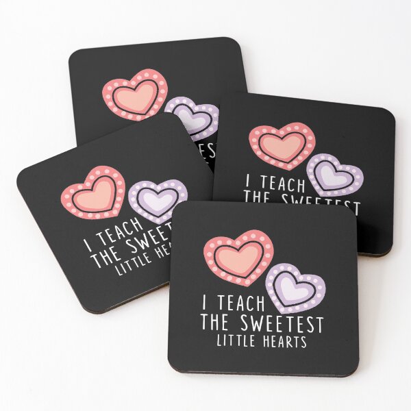 Item preview, I Teach The Sweetest Hearts Rainbow Teacher Valentines Day designed and sold by happy gift art.