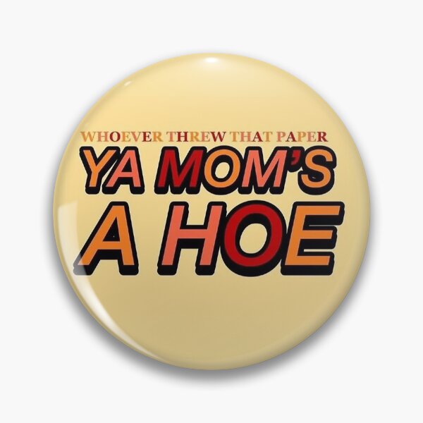 Item preview, VSCO Vine Quote - Whoever Threw That Paper Ya Mom's A Hoe designed and sold by CeeJayyAU.