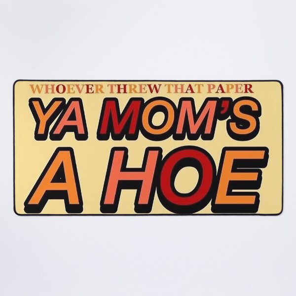 Item preview, VSCO Vine Quote - Whoever Threw That Paper Ya Mom's A Hoe designed and sold by CeeJayyAU.