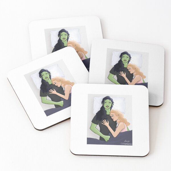 Item preview, Glinda & Elphaba designed and sold by venus_makes_stuff.