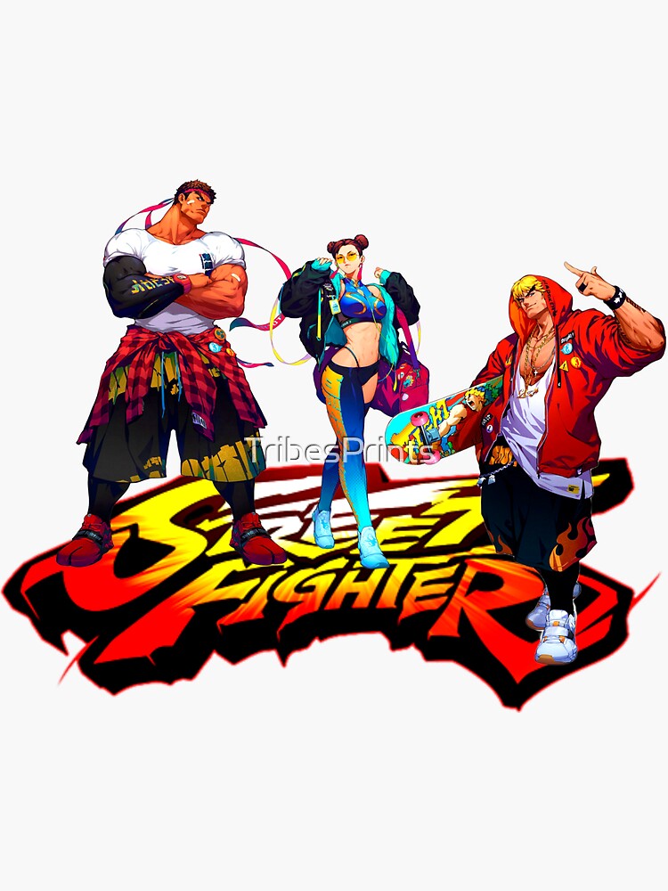 Ryu sf5 - Street Fighter Sticker for Sale by omenastore