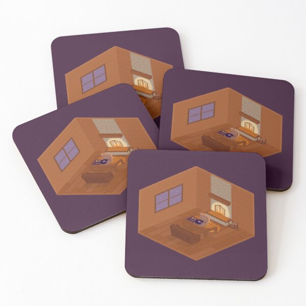 Item preview, Cozy Cabin Pixel art designed and sold by tifft.