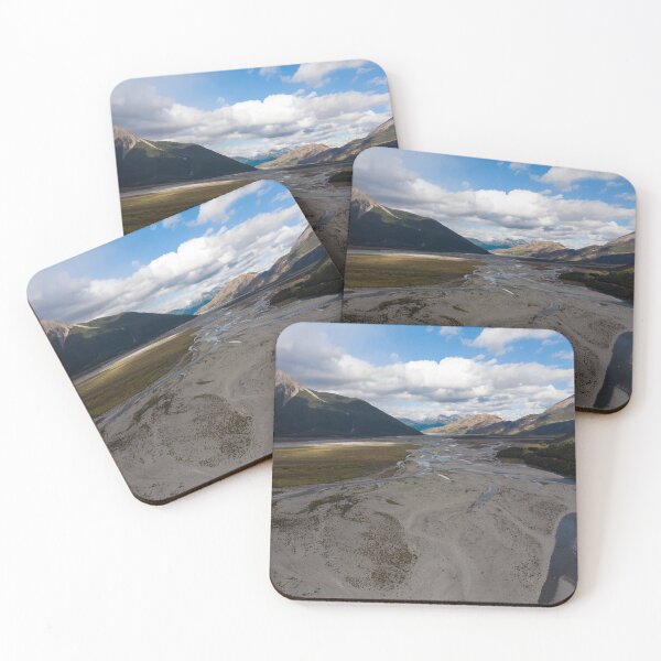 Item preview, Waimakariri River  designed and sold by TheDroneDingo.