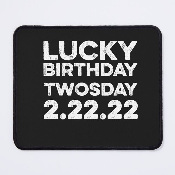 Item preview, Twosday Birthday 2.22.22 Tuesday 2/22/2022 February 22 2022 designed and sold by gkao.
