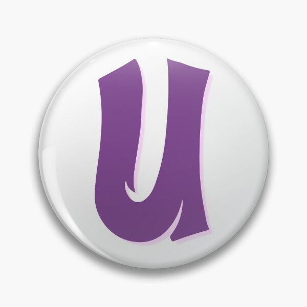 Item preview, Purple Graffiti Letter U designed and sold by LetterMom.