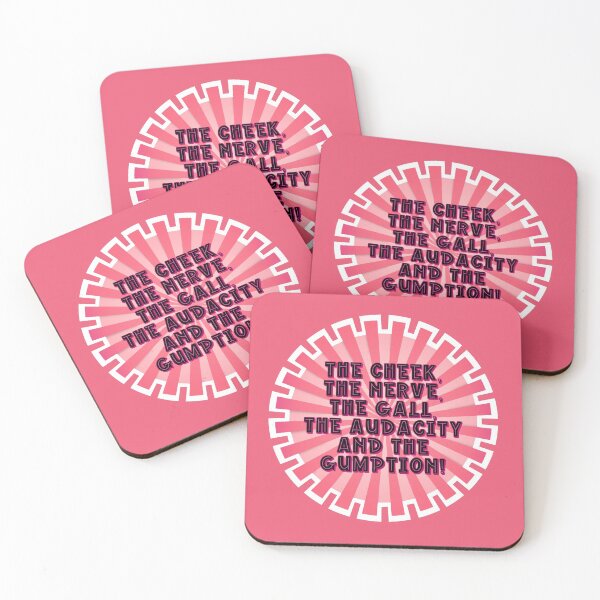 Item preview, The Cheek, The Nerve, The Gall - Drag Race Catchphrase designed and sold by DragApparel.