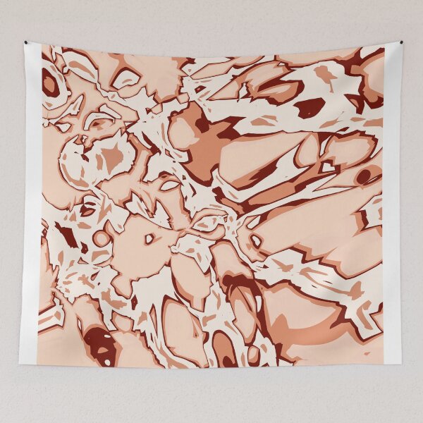 Item preview, Ebru Marble Abstract Pattern Contemporary Art designed and sold by Ankerd.