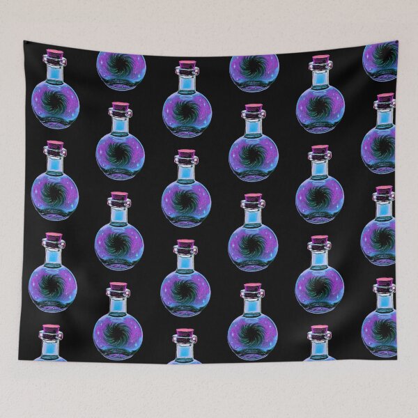 Item preview, Black hole galaxy potion decanter bottle designed and sold by LukjanovArt.