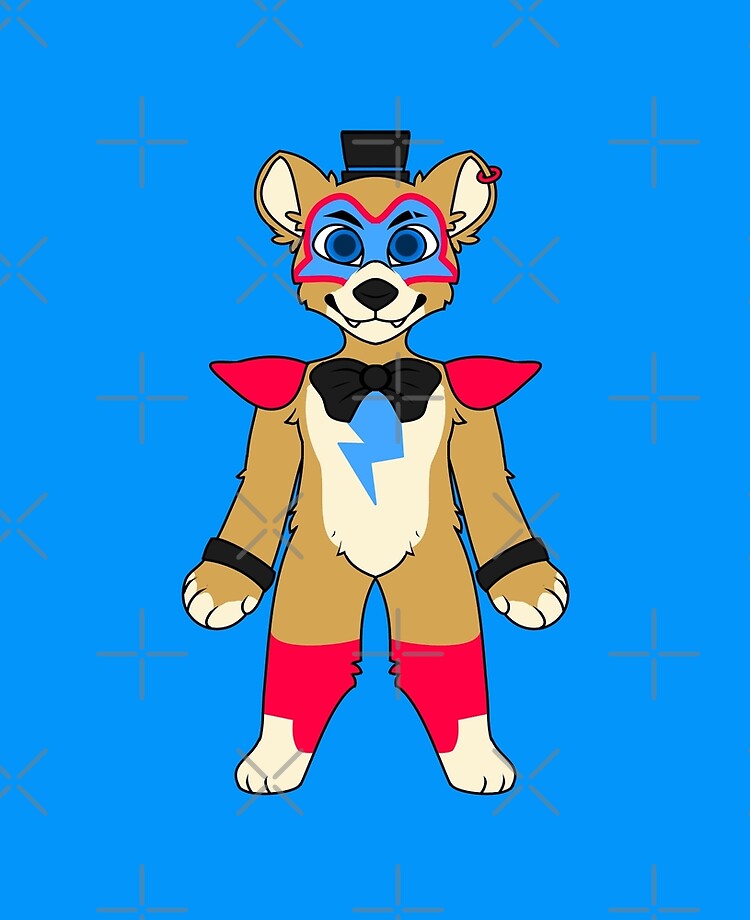 A five nights at freddys 1 style fox full body character