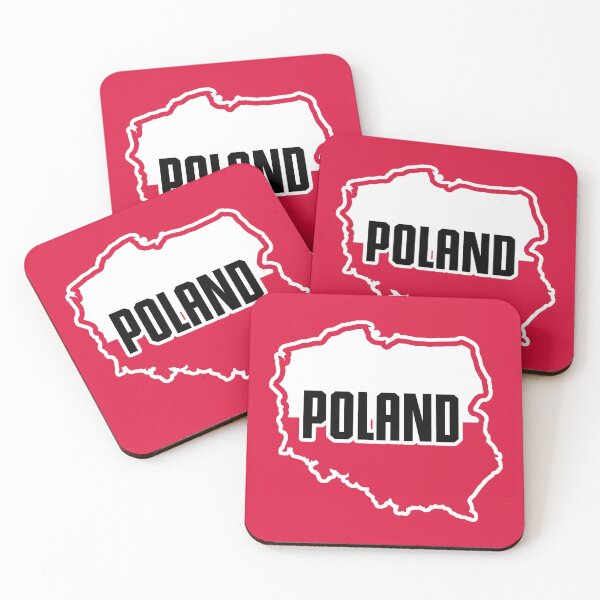 Item preview, Poland Outline with Flag Inlay designed and sold by Cestus.
