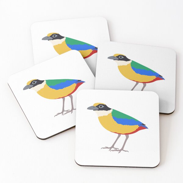 Item preview, Blue Winged Pitta on White designed and sold by Digitaldingo.