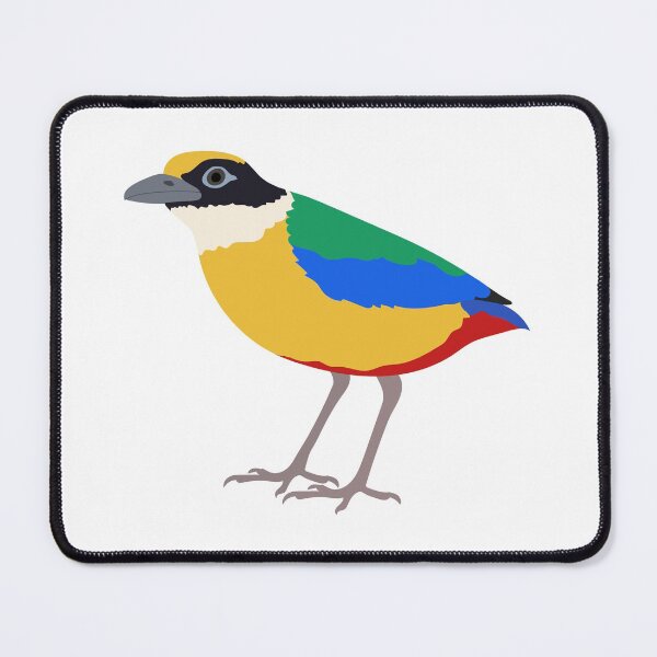 Item preview, Blue Winged Pitta on White designed and sold by Digitaldingo.