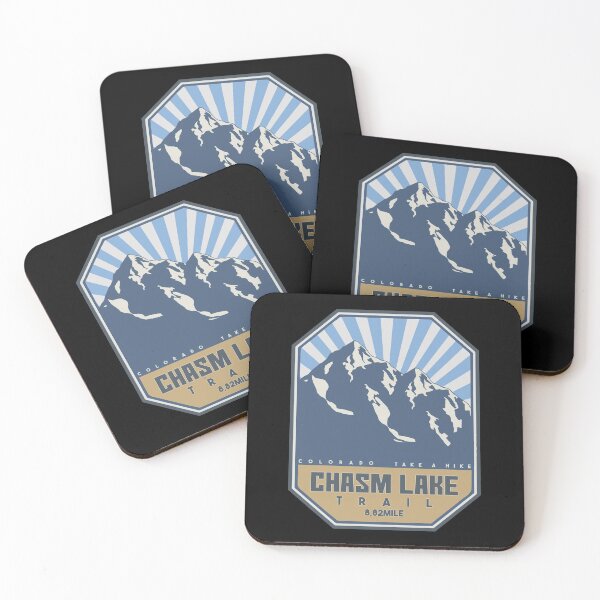 Item preview, Chasm Lake Trail Colorado Hiking Trail designed and sold by Friday NightCo.