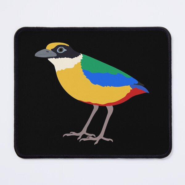 Item preview, Blue Winged Pitta on Black designed and sold by Digitaldingo.