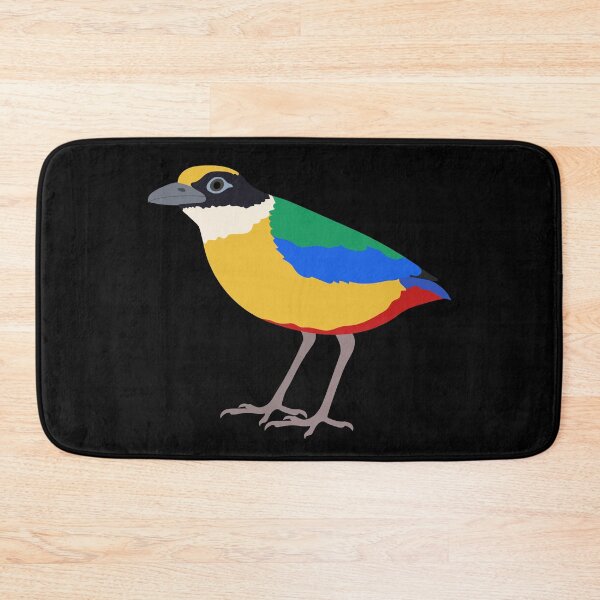 Item preview, Blue Winged Pitta on Black designed and sold by Digitaldingo.