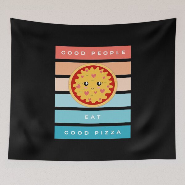 Item preview, Good People Eat Good Pizza designed and sold by OfficeFortune.