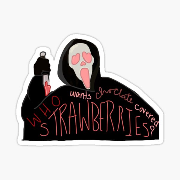 Item preview, Valentine's Themed Ghostface designed and sold by Haylie Jones.