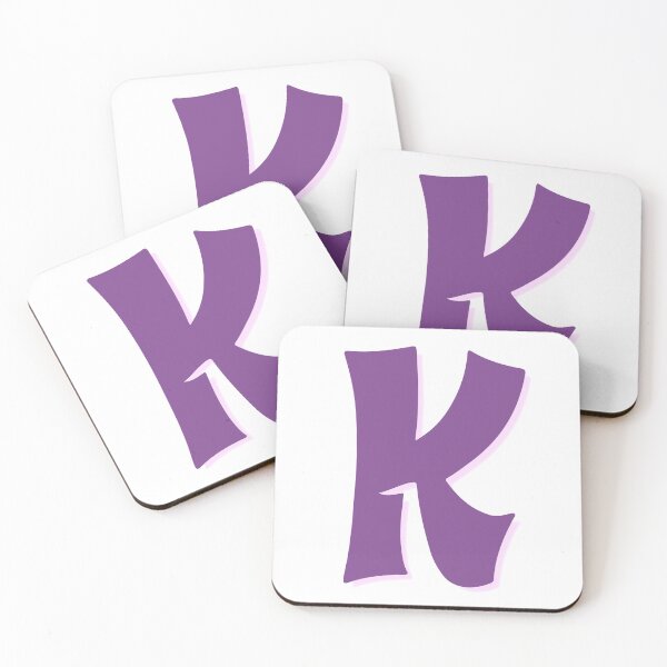 Item preview, Purple Graffiti Letter K designed and sold by LetterMom.
