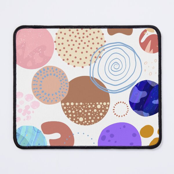 Item preview, Aesthetic Bohemian Galaxy Planets Painting-Abstract Modern Moon circular Minimalist Art designed and sold by adoredigitals.