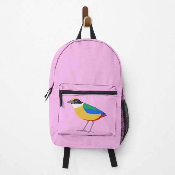 Item preview, Blue Winged Pitta on Pastel Pink designed and sold by Digitaldingo.