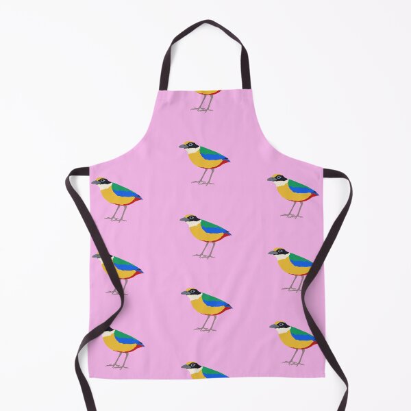 Item preview, Blue Winged Pitta on Pastel Pink designed and sold by Digitaldingo.
