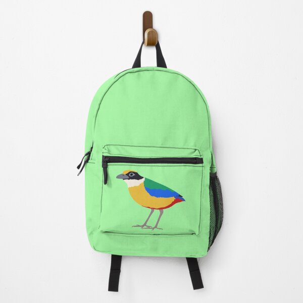 Item preview, Blue Winged Pitta on Pastel Green designed and sold by Digitaldingo.