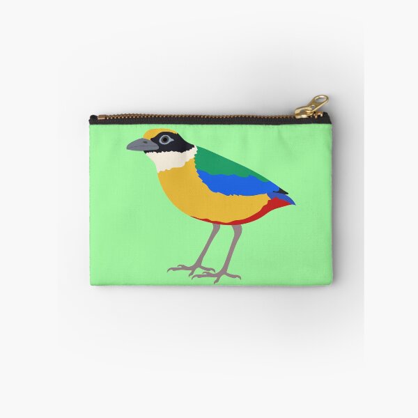Item preview, Blue Winged Pitta on Pastel Green designed and sold by Digitaldingo.