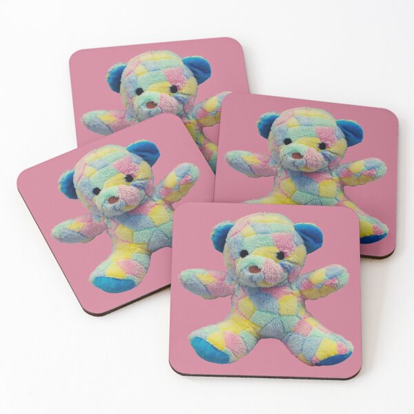 Item preview, Coloured Bear on Dull Magenta designed and sold by LoloTrends.