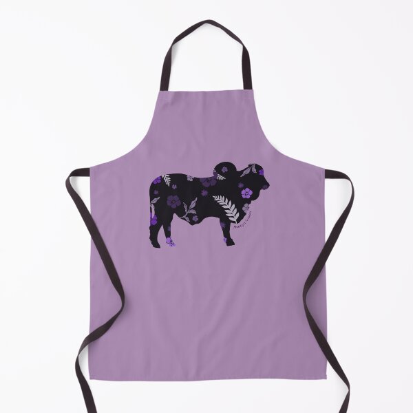 Item preview, Brahman Bull with Purple Foliage designed and sold by AmethystArtwork.