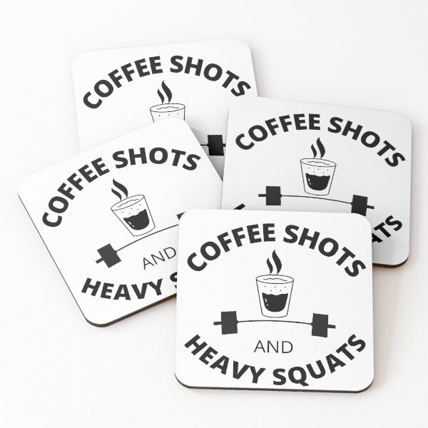 Item preview, Coffee Shots And Heavy Squats designed and sold by player-502.