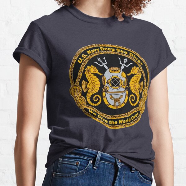 Navy Deep Sea Diver Classic T-Shirt