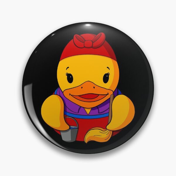 Item preview, Cleaner Rubber Duck designed and sold by Alisha Ober Designs.