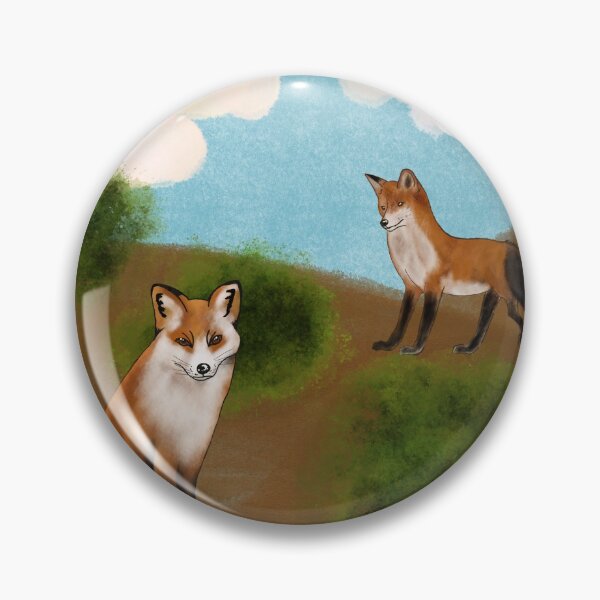 Item preview, Wild Foxes Illustration  designed and sold by MFGB-Creations.