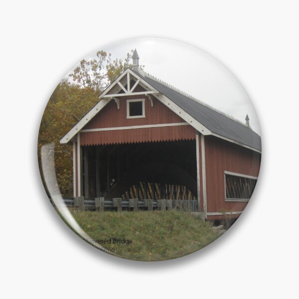 Item preview, Netcher Road Covered Bridge designed and sold by MADowdPhotos.