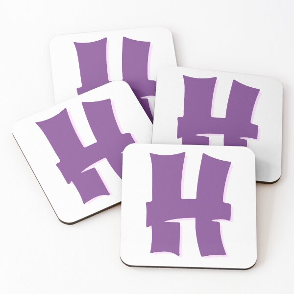 Item preview, Purple Graffiti Letter H designed and sold by LetterMom.