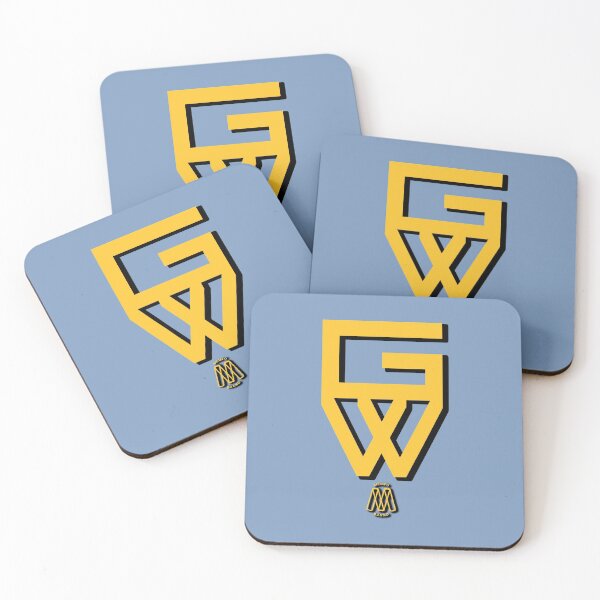 Item preview, Grizzly World Hoop Logo Gold designed and sold by MemfoBrand.