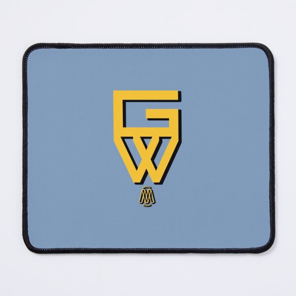 Item preview, Grizzly World Hoop Logo Gold designed and sold by MemfoBrand.