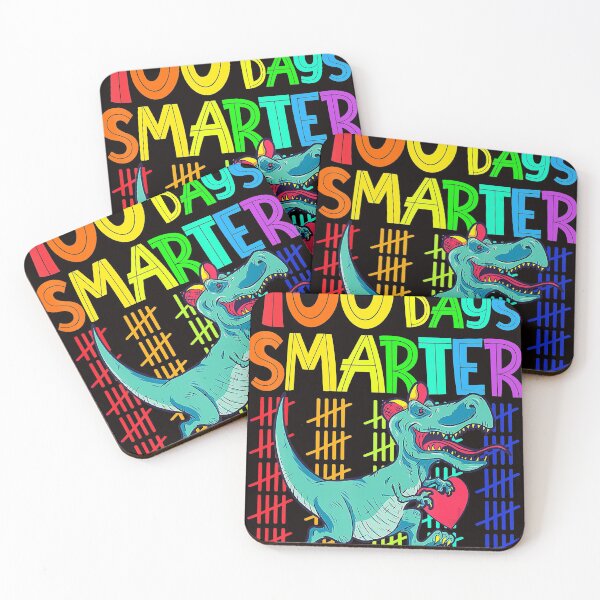 Item preview, 100 Days Smarter Happy 100th Day Of School Student Teacher designed and sold by JasonButki.