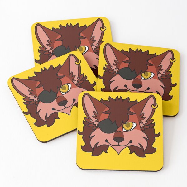 Item preview, Five Nights at Freddy's Security Breach Foxy the Pirate Fox Head designed and sold by Chloe Molina.