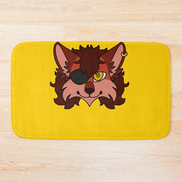 Item preview, Five Nights at Freddy's Security Breach Foxy the Pirate Fox Head designed and sold by Chloe Molina.