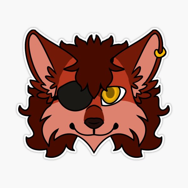 Foxy The Pirate Fox (FNaF Movie) Sticker for Sale by chickoless